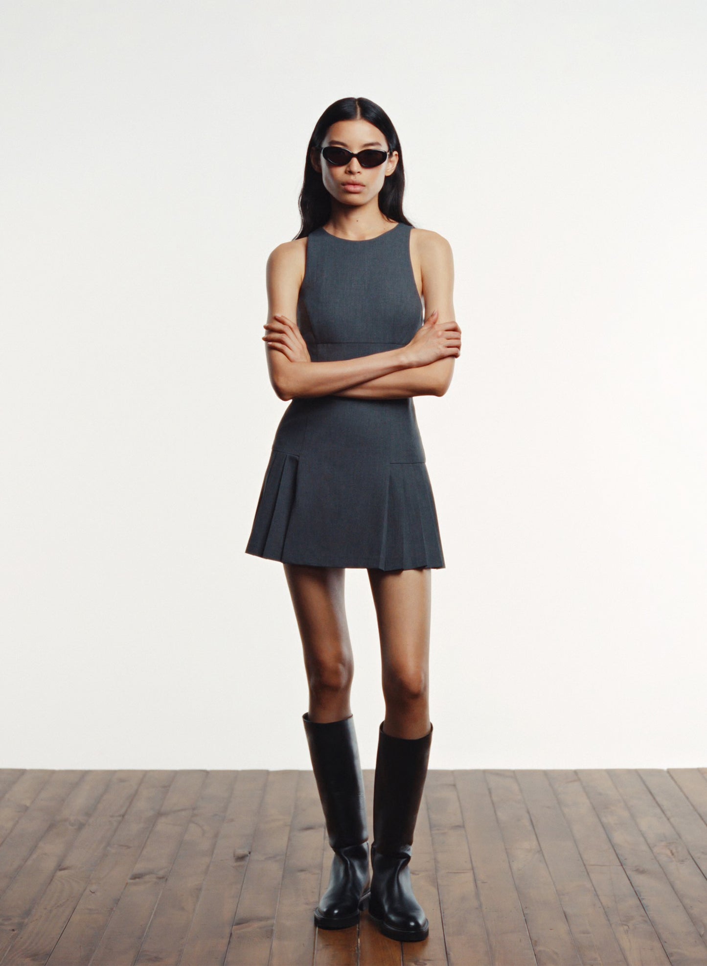 Pleated Dress