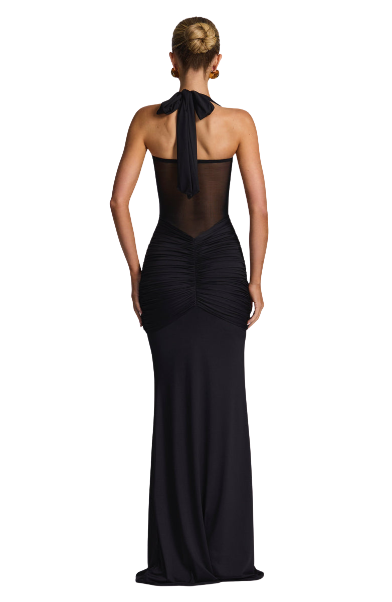 Sheer Black Dress